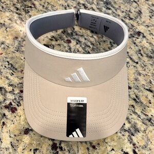 Adidas Tan & White Match 2 womens fit Climacool Visor